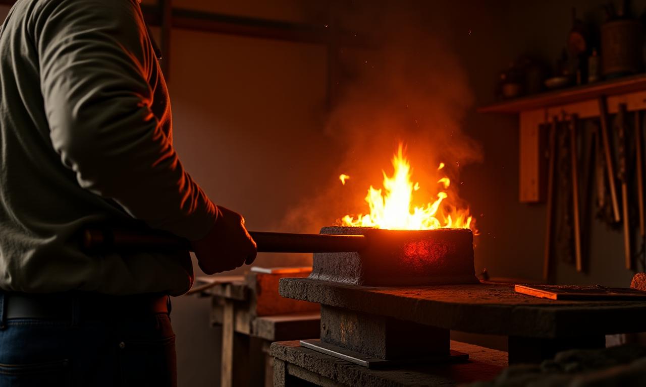 Schmiedefeuer Werkstatt